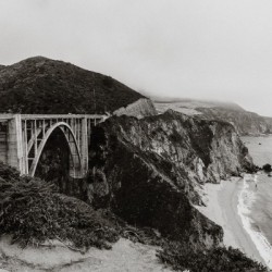 Bixby Bridge B&W